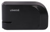 A Picture of product UNV-43120 Universal® Electric Stapler with Staple Channel Release Button Half-Strip 20-Sheet Capacity, Black