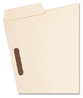 A Picture of product SMD-14545 Smead™ SuperTab® Reinforced Guide Height Fastener Folders 14-pt Manila, 0.75" Expansion, 2 Fasteners, Letter Size, 50/Box