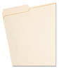 A Picture of product SMD-14555 Smead™ Manila Fastener Folders with SafeSHIELD® Coated Fasteners 0.75" Expansion, 2 Letter Size, Exterior, 50/Box