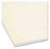 A Picture of product SMD-14580 Smead™ Top Tab Fastener Folders Guide-Height 2/5-Cut Tabs, 0.75" Expansion, 2 Fasteners, Letter Size, 11-pt Manila, 50/Box