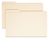 A Picture of product SMD-15335 Smead™ Reinforced Tab Manila File Folder Folders, 1/3-Cut Tabs: Left Position, Legal Size, 0.75" Expansion, 11-pt 100/Box