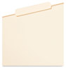 A Picture of product SMD-15336 Smead™ Reinforced Tab Manila File Folder Folders, 1/3-Cut Tabs: Center Position, Legal Size, 0.75" Expansion, 11-pt 100/Box