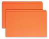 A Picture of product SMD-17510 Smead™ Reinforced Top Tab Colored File Folders Straight Tabs, Legal Size, 0.75" Expansion, Orange, 100/Box