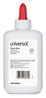 A Picture of product UNV-46064 Universal® Washable White Glue 4 oz, Dries Clear, 3/Pack
