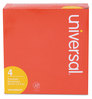 A Picture of product UNV-46065VP Universal® Envelope Moistener with Adhesive 2.2 oz Bottle, Clear, 4/Pack
