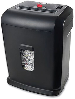 Universal® 10-Sheet Cross-Cut Shredder with Lockout Key 48110 10 Manual Sheet Capacity