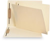 A Picture of product SMD-37160 Smead™ 100% Recycled Manila End Tab Fastener Folders 0.75" Expansion, 2 Fasteners, Legal Size, Exterior, 50/Box