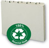 A Picture of product SMD-50369 Smead™ 100% Recycled Daily Top Tab File Guide Set 1/5-Cut 1 to 31, 8.5 x 11, Green, 31/Set