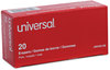 A Picture of product UNV-55120 Universal® Bevel Block Erasers For Pencil Marks, Slanted-Edge Rectangular Large, Pink, 20/Pack