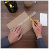 A Picture of product UNV-55150 Universal® Pencil Cap Erasers For Marks, Pink, 150/Pack