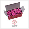 A Picture of product UNV-55150 Universal® Pencil Cap Erasers For Marks, Pink, 150/Pack