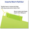 A Picture of product AVE-07714 Avery® Big Tab™ Insertable One-Pocket Plastic Dividers 5-Tab, 11.13 x 9.25, Assorted, 1 Set