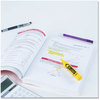 A Picture of product AVE-07742 Avery® HI-LITER® Desk-Style Highlighters Yellow Ink, Chisel Tip, Yellow/Black Barrel, Dozen