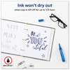 A Picture of product AVE-07886 Avery® MARKS A LOT® Regular Desk-Style Permanent Marker Broad Chisel Tip, Blue, Dozen (7886)