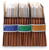 A Picture of product SMD-68001 Smead™ Viewables® Pocket Label Pulls 1.63 x 10.13, White, 5/Sheet, 9 Sheets/Pack