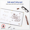 A Picture of product AVE-08881 Avery® MARKS A LOT® Large Desk-Style Permanent Marker Broad Chisel Tip, Brown, Dozen (8881)