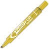 A Picture of product AVE-08882 Avery® MARKS A LOT® Large Desk-Style Permanent Marker Broad Chisel Tip, Yellow, Dozen (8882)