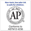 A Picture of product AVE-08883 Avery® MARKS A LOT® Large Desk-Style Permanent Marker Broad Chisel Tip, Orange, Dozen (8883)