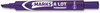 A Picture of product AVE-08884 Avery® MARKS A LOT® Large Desk-Style Permanent Marker Broad Chisel Tip, Purple, Dozen (8884)
