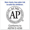 A Picture of product AVE-08884 Avery® MARKS A LOT® Large Desk-Style Permanent Marker Broad Chisel Tip, Purple, Dozen (8884)