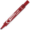 A Picture of product AVE-08887 Avery® MARKS A LOT® Large Desk-Style Permanent Marker Broad Chisel Tip, Red, Dozen (8887)
