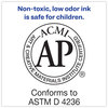 A Picture of product AVE-08888 Avery® MARKS A LOT® Large Desk-Style Permanent Marker Broad Chisel Tip, Black, Dozen (8888)