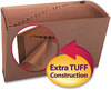 A Picture of product SMD-70430 Smead™ TUFF® Expanding Files Open-Top Stadium File, 21 Sections, 1/21-Cut Tabs, Legal Size, Redrope