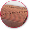 A Picture of product SMD-70467 Smead™ TUFF® Expanding Files Open-Top Stadium File, 31 Sections, 1/31-Cut Tabs, Letter Size, Redrope