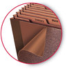 A Picture of product SMD-70488 Smead™ TUFF® Expanding Files Open-Top Stadium File, 12 Sections, 1/12-Cut Tabs, Letter Size, Redrope