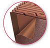 A Picture of product SMD-70490 Smead™ TUFF® Expanding Files Open-Top Stadium File, 12 Sections, 1/12-Cut Tabs, Legal Size, Redrope