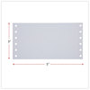 A Picture of product UNV-63135 Universal® Continuous-Feed Index Cards Unruled, 3 x 5, White, 4,000/Carton