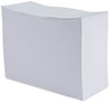 A Picture of product UNV-63135 Universal® Continuous-Feed Index Cards Unruled, 3 x 5, White, 4,000/Carton