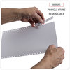A Picture of product UNV-74146 Universal® Continuous Postcards Pin-Fed, 4 x 6, White, 4,000/Carton