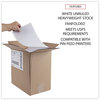 A Picture of product UNV-74146 Universal® Continuous Postcards Pin-Fed, 4 x 6, White, 4,000/Carton