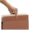 A Picture of product SMD-73208 Smead™ Easy Grip® Pockets 3.5" Expansion, Letter Size, Redrope, 25/Box