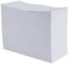 A Picture of product UNV-74146 Universal® Continuous Postcards Pin-Fed, 4 x 6, White, 4,000/Carton