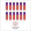 A Picture of product UNV-74748 Universal® Glue Stick Value Pack, 0.28 oz, Applies Purple, Dries Clear, 30/Pack