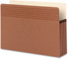 A Picture of product SMD-73210 Smead™ Easy Grip® Pockets 3.5" Expansion, Legal Size, Redrope, 25/Box