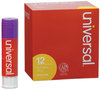 A Picture of product UNV-74748 Universal® Glue Stick Value Pack, 0.28 oz, Applies Purple, Dries Clear, 30/Pack
