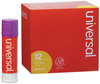 A Picture of product UNV-74750 Universal® Glue Stick 0.74 oz, Applies Purple, Dries Clear, 12/Pack