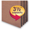 A Picture of product SMD-73224 Smead™ Redrope Drop Front File Pockets 3.5" Expansion, Letter Size, 25/Box