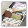 A Picture of product SMD-73234 Smead™ Redrope Drop Front File Pockets 5.25" Expansion, Letter Size, 10/Box