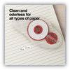 A Picture of product UNV-75614 Universal® Double-sided Adhesive Tape Roller 0.38" x 32.83 ft, Dries Clear, 2/Pack