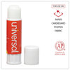A Picture of product UNV-75748 Universal® Glue Stick Value Pack, 0.28 oz, Applies and Dries Clear, 12/Pack