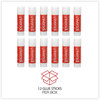 A Picture of product UNV-75750 Universal® Glue Stick 0.74 oz, Applies and Dries Clear, 12/Pack