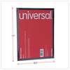 A Picture of product UNV-76840 Universal® Metal Photo Frame Aluminum, 8.5 x 11, Black