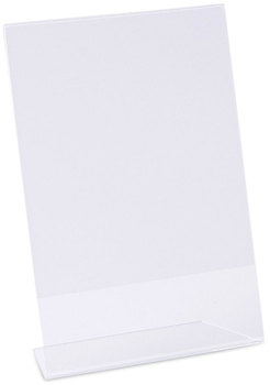 Universal® Clear L-Style Freestanding Frame 5 x 7 Insert, 3/Pack