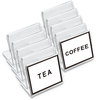 A Picture of product UNV-76861 Universal® Mini Table-Top Sign 1.5 x 2, Clear