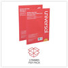 A Picture of product UNV-76882 Universal® Wall Mount Sign Holder 8.5 x 11, Vertical, Clear