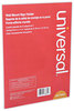 A Picture of product UNV-76882 Universal® Wall Mount Sign Holder 8.5 x 11, Vertical, Clear
